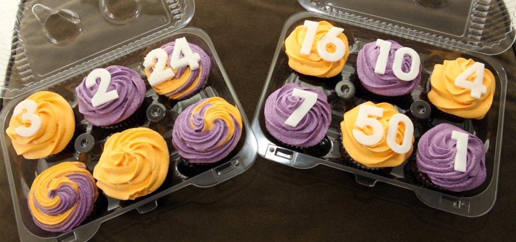 Lakers - 6cake – Lushcups Designer Cupcakes